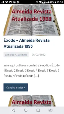 BIBLIA EM PORTUGUES FALADA android App screenshot 2