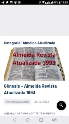 BIBLIA EM PORTUGUES FALADA android App screenshot 3