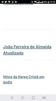 BIBLIA EM PORTUGUES FALADA android App screenshot 4